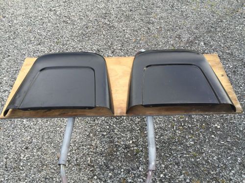 1967 chevelle metal seat backs gm gto impala