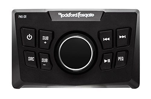 Rockford fosgate marine grade pmx0r wired remote control for pmx8bb, pmx5, pmx2