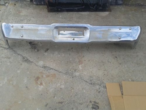 Original factory used bumper of a 1964 mercury comet (bp0189)