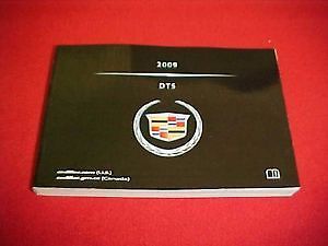 *used* 2009 cadillac dts owners manual free s/h