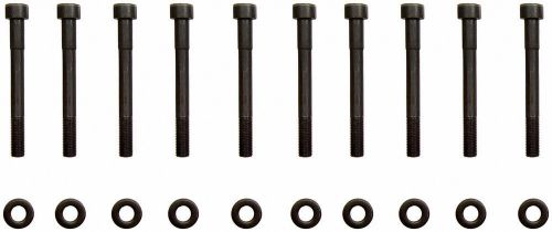 Engine cylinder head bolt set fits 1987-1989 toyota camry,celica  felpro