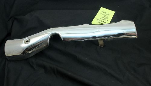 1983-88 kawasaki zn1300 left muffler heat shiel guard voyager 1300cc kawasaki