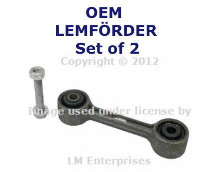 Bmw oem rear sway bar end link set l+r e30 e36 e28 e24 e23 325i 318i 323i m3 m5