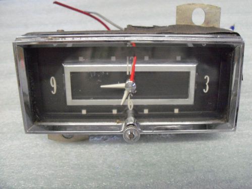 1956 cadillac clock