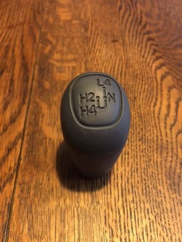 96-02 oem toyota 4runner 96-04 tacoma transfer case shift knob gray grey