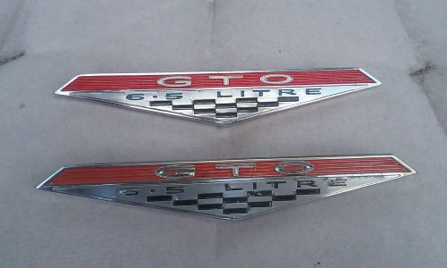 Pontiac gto emblems