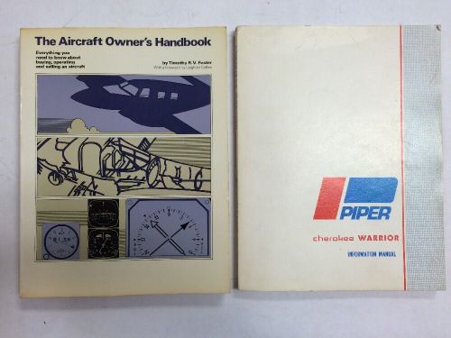 1974-76 pa-28-151 warrior original pilot info. manual/aircraft owner&#039;s handbook