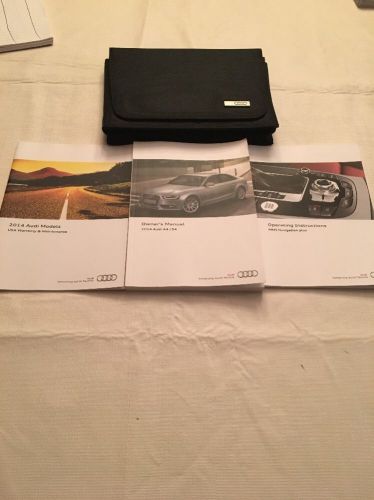 2014 audi a4 | s4 owner&#039;s manual &amp; literature set