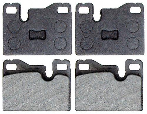 Raybestos sgd445 brake pad or shoe, rear-service grade brake pad