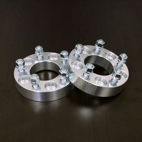 2pc 25mm (1&#034;) thick - wheel adapters spacers - 5x 110 to 5x 100 - 12x1.5 studs
