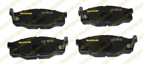 Monroe cx397 brake pad or shoe, front-monroe ceramics brake pad