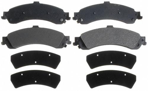 Raybestos sgd834m brake pad or shoe, rear-service grade brake pad