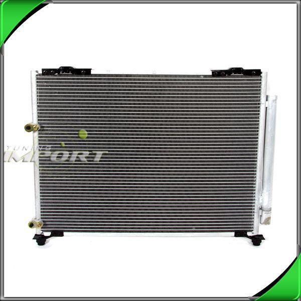 Ac condenser 03-08 honda pilot v6 w/receiver drier unit a/c condensor