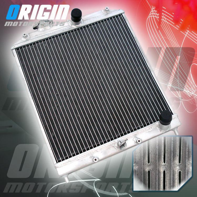 92-00 honda civic 2 rows eg ek racing spec performance manual aluminum radiator