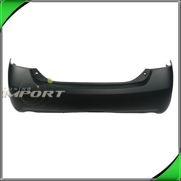 07-10 11 usa built camry le xle v6 non primered black non se rear bumper cover