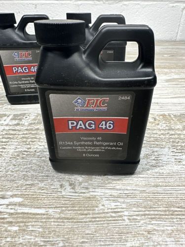 Lot (3) pag 46 2484 8 oz synthetic refrigerant a/c compressor oil a/c system oil