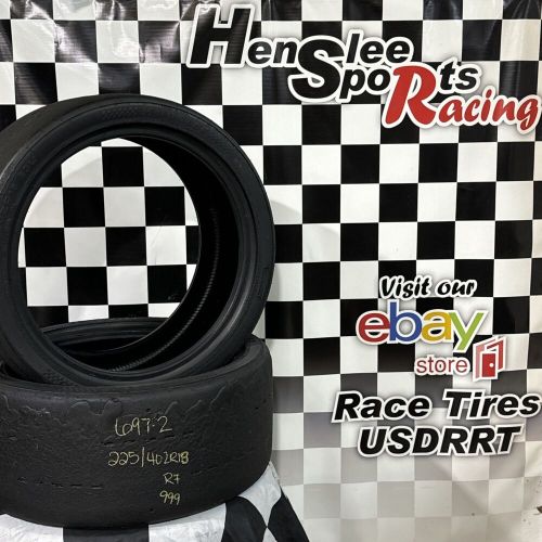 697-2 usdrrt hoosier dot    road race tire(s)          225/40  zr18r7