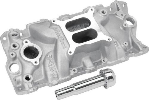 Performer eps manifold 55-86 small block-with filler tube and push-in breather