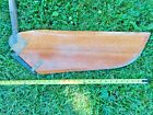 Sunfish sailboat rudder with brass hardware