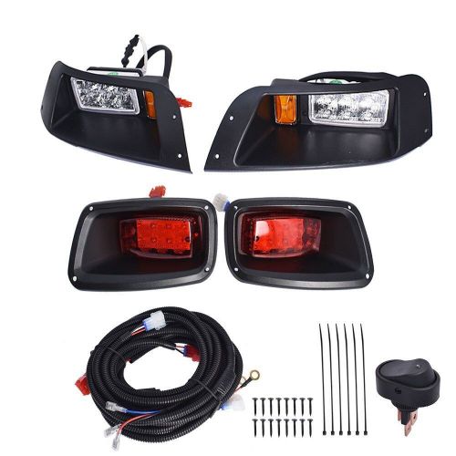 1996-2013 adjustable  light kit, led headlight &amp; tail light for ezgo txt