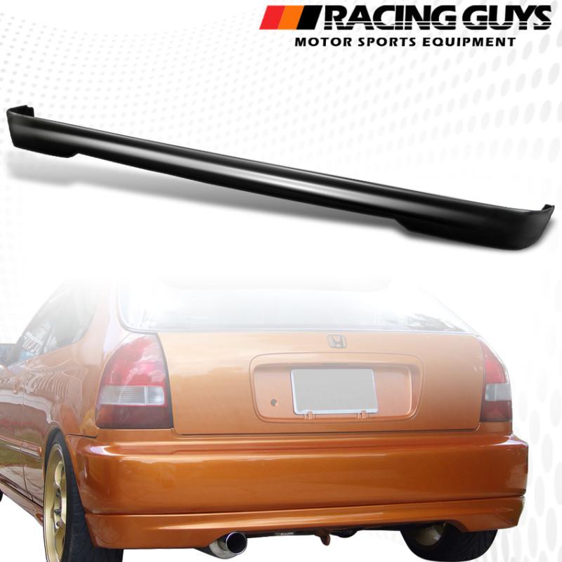 1996-1999 2000 honda civic 3door hatchback dx cx rear bumper lower lip 97 98