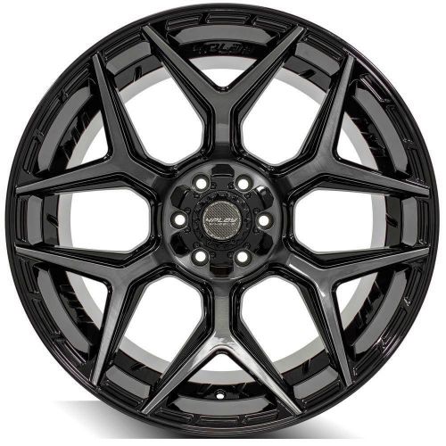 4play 4p06-22120-6d55-44bbt gen3 4p06 22x12 6x135mm &amp; 6x5.5&#034;-44et in gloss black