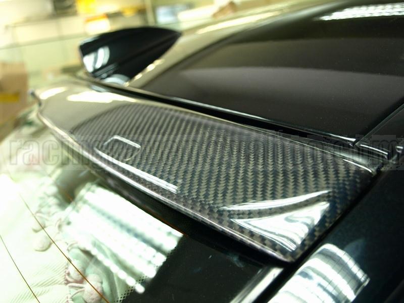 Carbon fiber 04-10 e60 5-series sedan rear wing roof spoiler - 520i 523i m5