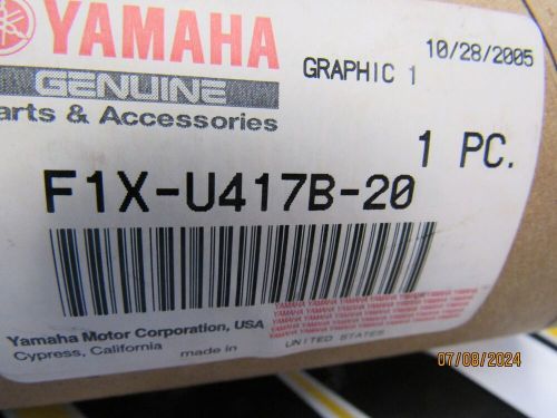 New oem yamaha decal graphic set f1x-u417b-20