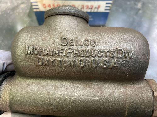 1940 - 1946 buick super roadmaster nos brake master cylinder gm # 5450320 delco