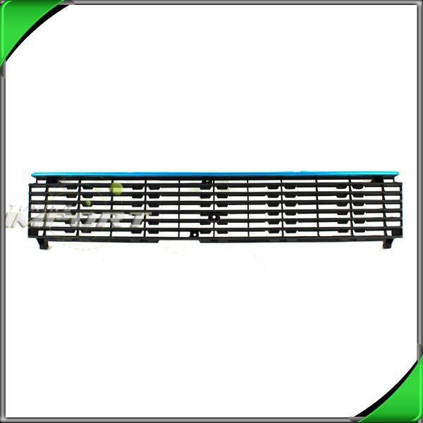 Front black grille to1200175 chrome trim 1982 1983 toyota corolla dx sedan wagon