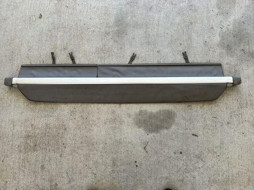 03-09 toyota 4runner factory retractable cargo cover shade oem trunk gray