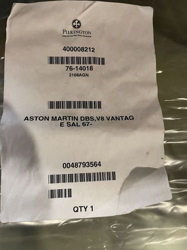 Aston martin v8 amv8 windscreen windshield new from england part number 76-14018