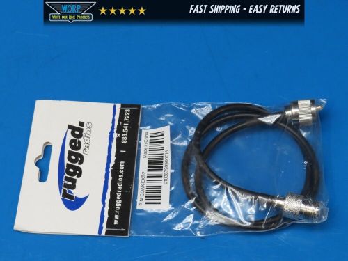 Rugged radios intercom headset components coax-ext-2