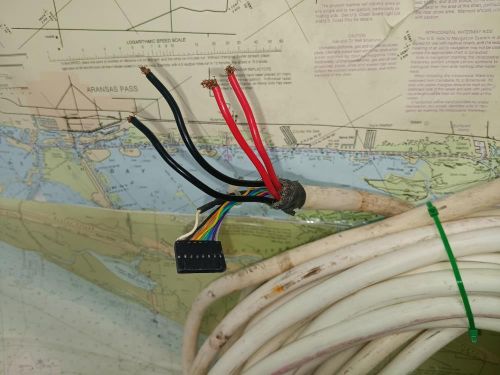 Boaters&#039; resale shop of tx 2406 2142.04 raymarine 25m (80&#039;) analog radar cable