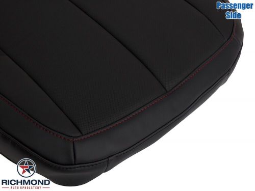 2010-2015 gmc terrain denali -passenger side bottom leather seat cover black