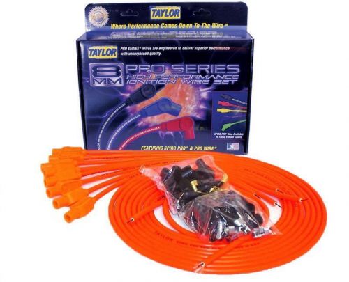 Taylor cable 78355 8mm spiro-pro univ 8 cyl 180 orange