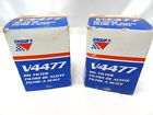 Two (2) new nos group 7 v4477 engine oil filters