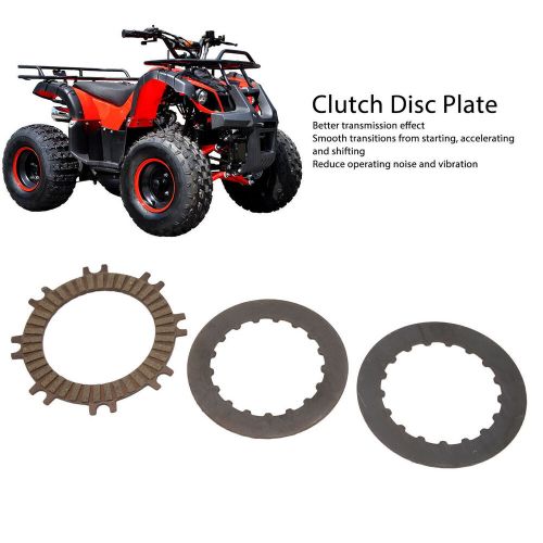 Clutch disc plate clutch friction disc plate kit for 90cc to 135cc atvs quads