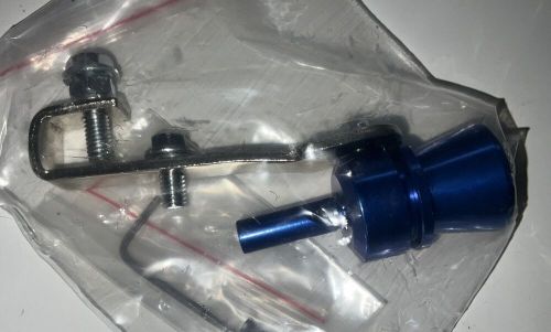 Blue blow off valve - exhaust - universal fit