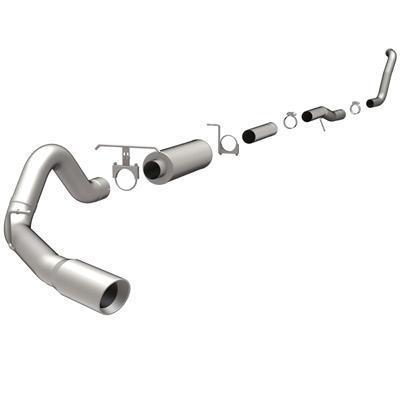 Magnaflow system turbo-back stainless polished stainless tip ford excursion 6.0l