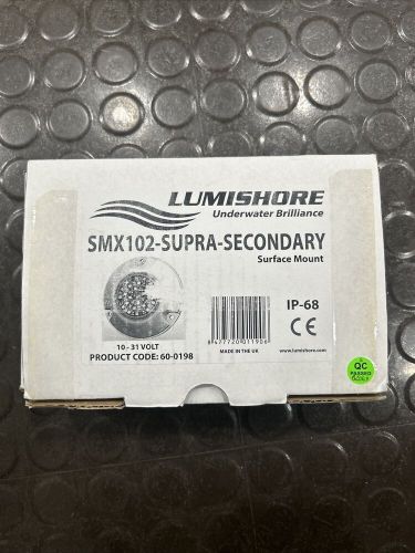 Lumishore smx102-supra-secondary underwater surface mount light brand new in box