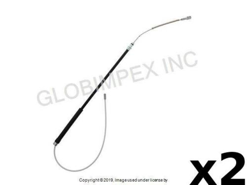 Porsche (1989-1994) parking brake cable left and right (2 pcs) gemo + warranty