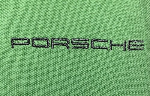 Porsche design selections new green polo shirt usa size large euro size xl euc