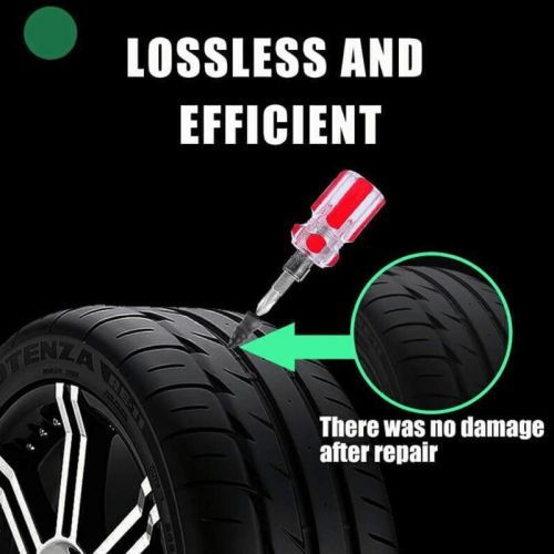 2x tire repair rubber nail vacuum tyre repair nail for truck car atv bikes