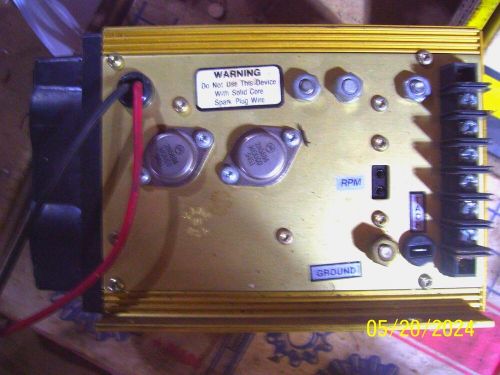 Msd 7220 7al-2 cd ignition box, analog, w/limiter w rpm chips