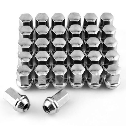 32pcs wheel lug nuts for chevy silverado gmc sierra 2500 3500 hd ca s21