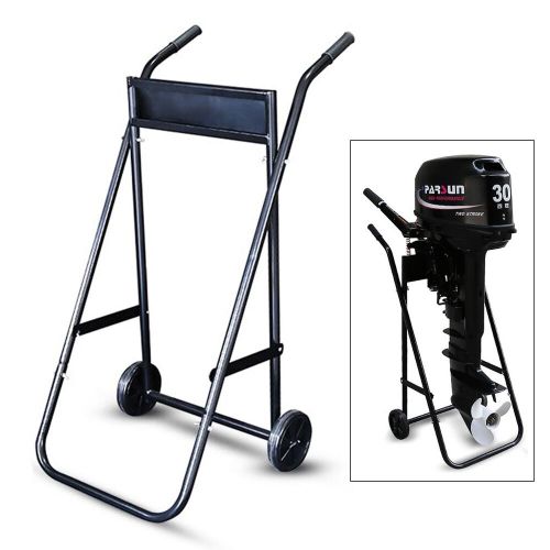 Heavy duty outboard boat motor stand carrier cart dolly trolley transport stand