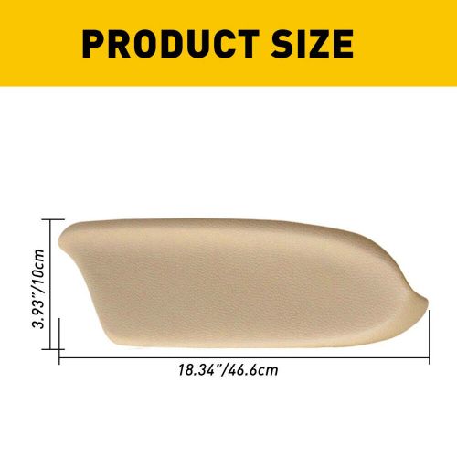 Fits 2008-2012 honda accord leather sedan door panels armrest cover beige tan ec