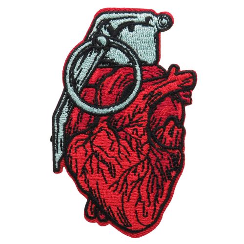 Patch biker patch heart ironing patch motorcycle-