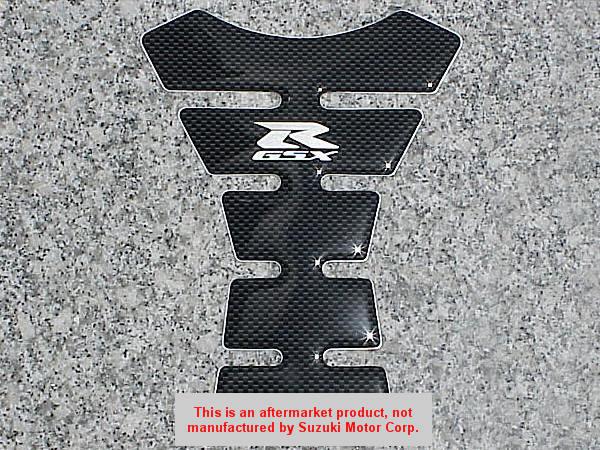 Suzuki gsxr 600 750 1000 1100 carbon tank pad